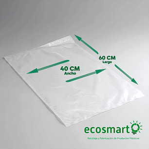 Bolsa Plástica Prepicada en Rollo 40x60 10kg 