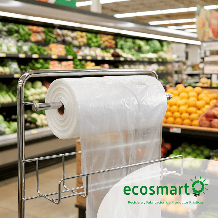 Bolsa Plástica Prepicada en Rollo 50x70 11 kg  1