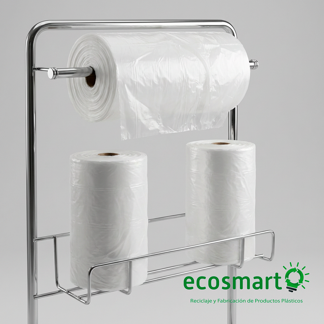 Bolsa Plástica Prepicada en Rollo 50x70 11 kg  4