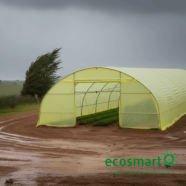 Folio de Plástico de Polietileno para Invernadero - 4mt x 80mt 3