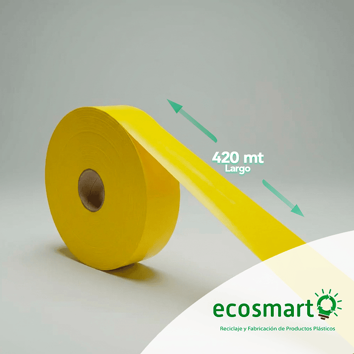 Cinta de Amarre para Parra o Viña - 420 mt - Color Amarilla 2