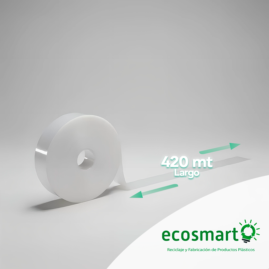 Cinta de Amarre para Parra o Viña - 420 mt - Color Transparente 2