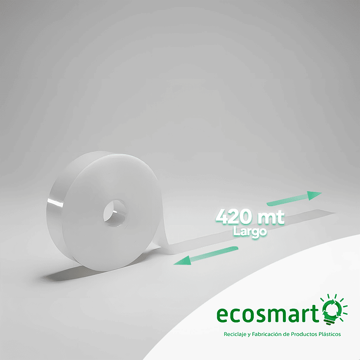 Cinta de Amarre para Parra o Viña - 420 mt - Color Transparente 2