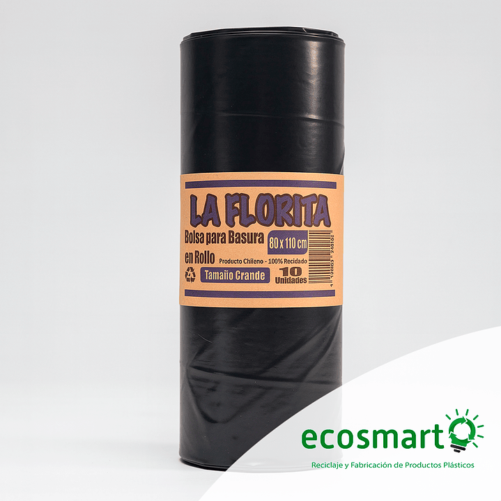 Bolsa de Basura La Florita - Rollo Grande 80x110 1