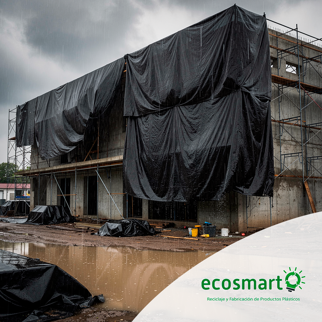 Manga Plastica Negra 4x50 mts, 200 mt2 100 micras 3