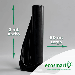 Manga Ferretera de Polietileno - 2mt x 80mt
