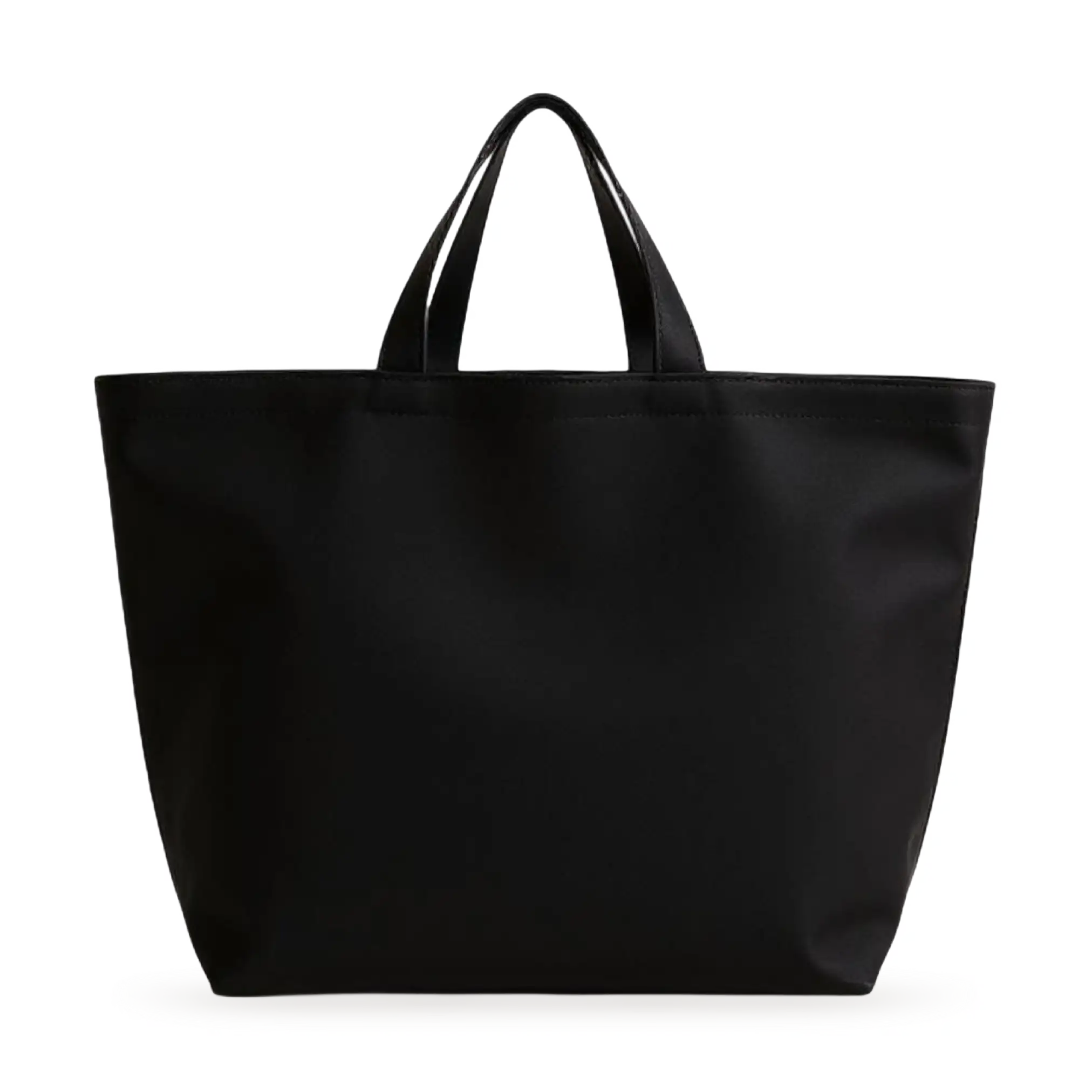 BOLSA TELA ALGODÓN GRANDE COLOR NEGRO