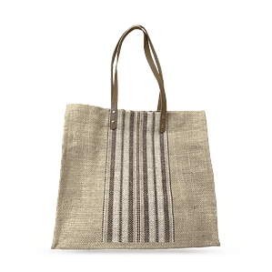 Bolsa de arpillera de yute 36 x 40 x 15 cm