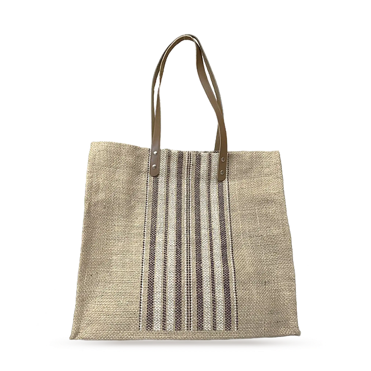 Bolsa de arpillera de yute 36 x 40 x 15 cm 1