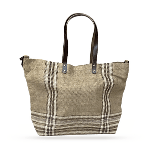 Bolsa de arpillera de yute 36 x 52 x 15 cm