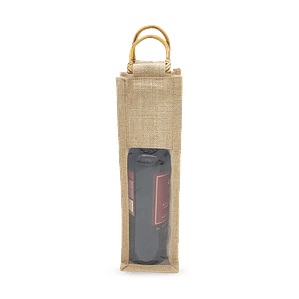 Bolsa de yute 1 botella