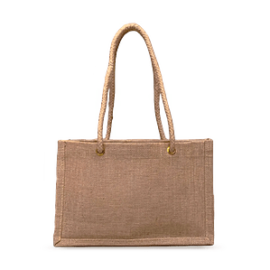 Bolsa de yute laminado 20 x 30 x 10 cm