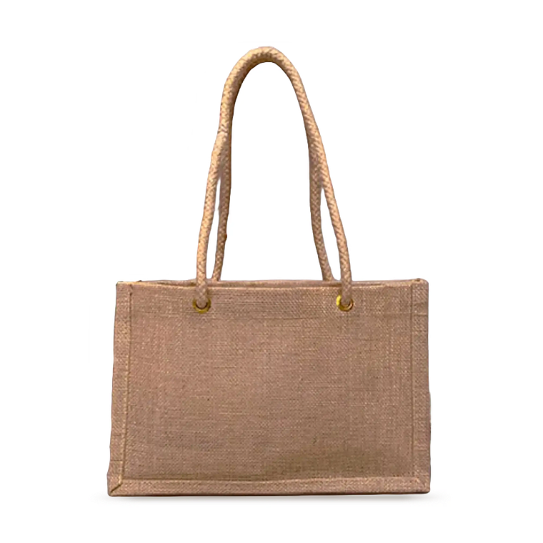 Bolsa de yute laminado 20 x 30 x 10 cm 1