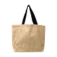 Bolsa de yute laminado 40 x 58 x 15 cm – Manilla Negra - Miniatura 1