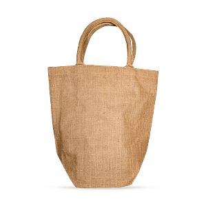 Bolsa de yute laminado 40 x 38 x 20 cm