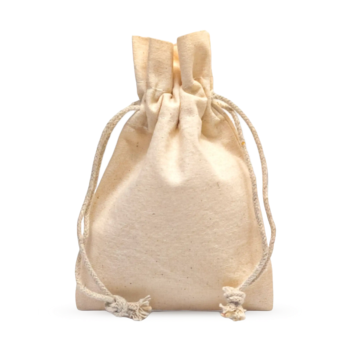 Saco de algodón 10 x 15 cm 6 onzas Natural 1
