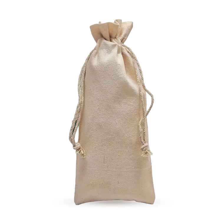 Saco de algodón 25 x 10 cm 6 onzas – Natural 1