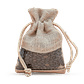 Saco de yute 10 x 15 cm con ventana - Miniatura 1