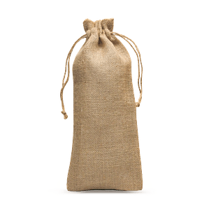 Saco de arpillera de yute 33 x 15 cm