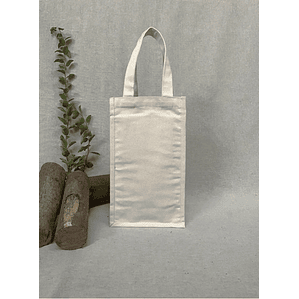 Bolsa de algodón 2 botellas, 10 oz.