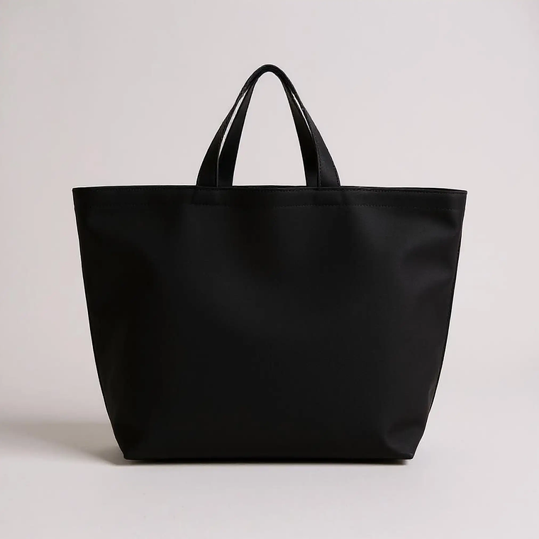 Bolsa de algodón 40 x 58 x 20 cm – Negro 5