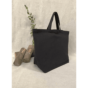 Bolsa de algodón 40 x 58 x 20 cm – Negro