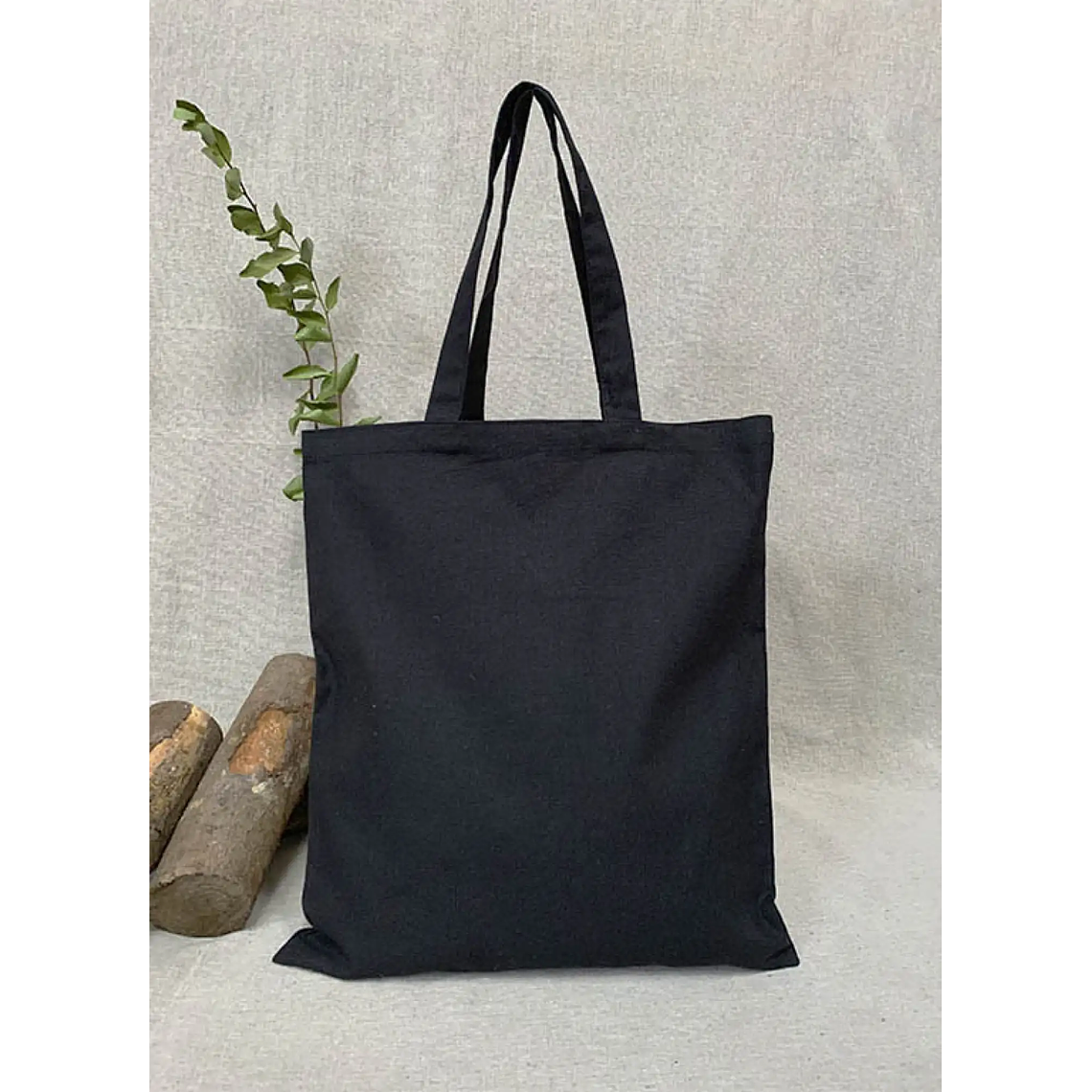 Bolsa de algodón 42 x 38 cm – Negro 3