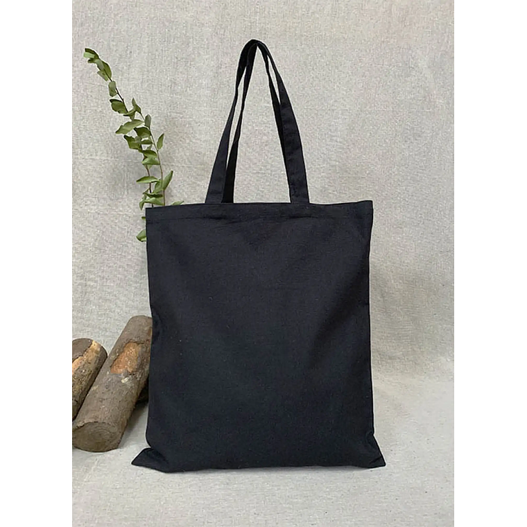 Bolsa de algodón 42 x 38 cm – Negro 3
