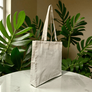 Bolsa de algodón 42 x 38 x 10 cm