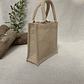 Bolsa de yute laminado 20 x 20 x 10 cm - Miniatura 6