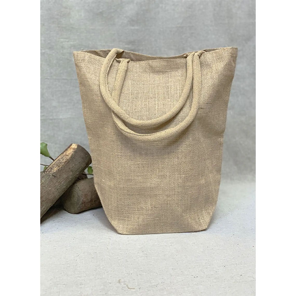 Bolsa de yute laminado 40 x 38 x 20 cm 5