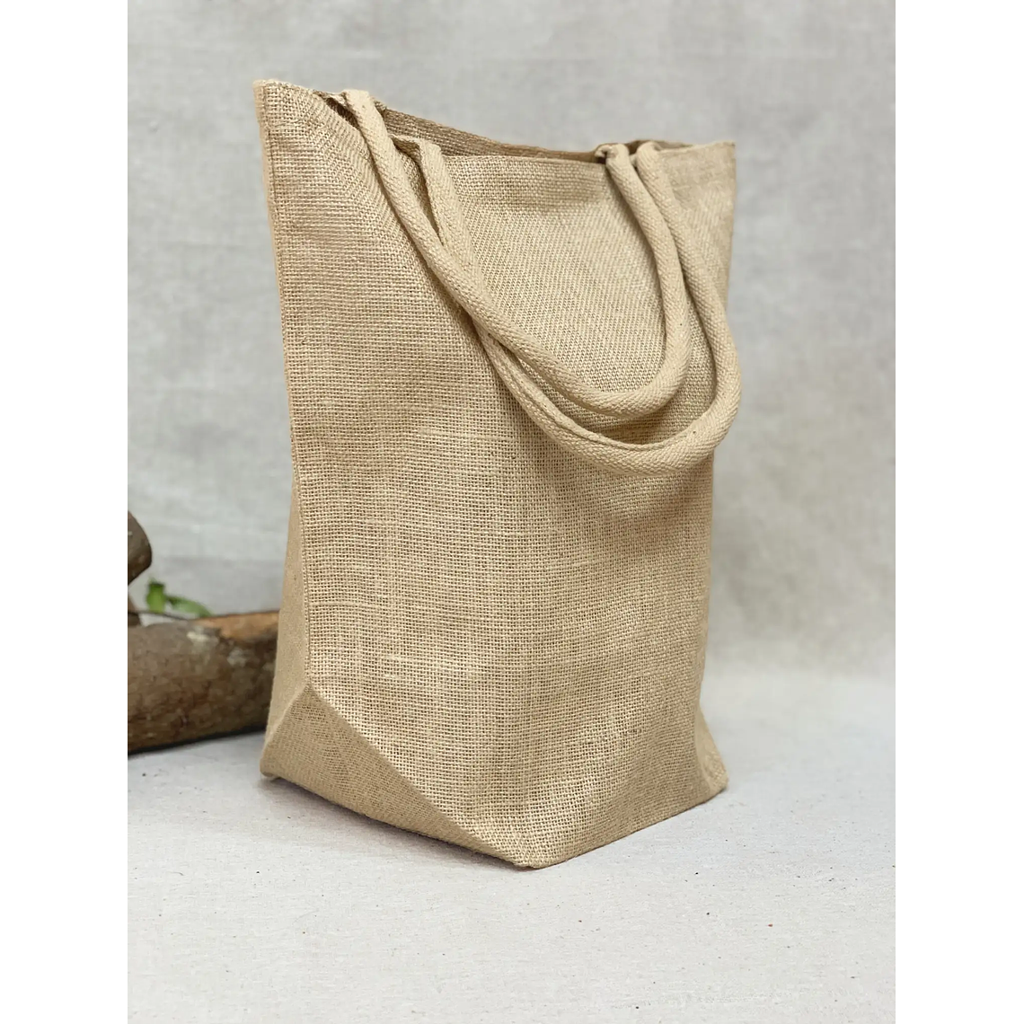 Bolsa de yute laminado 40 x 38 x 20 cm 2