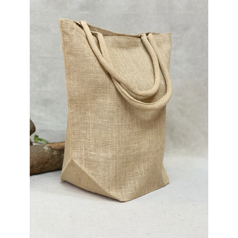 Bolsa de yute laminado 40 x 38 x 20 cm 2