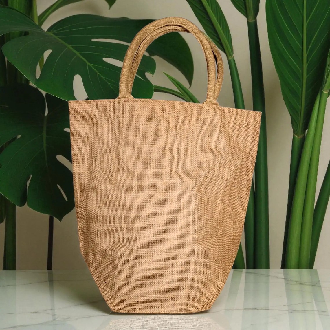 Bolsa de yute laminado 40 x 38 x 20 cm 3