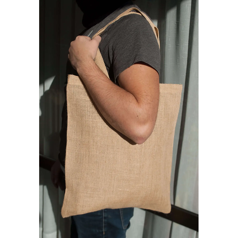 Bolsa de yute natural 35 x 40 cm 3