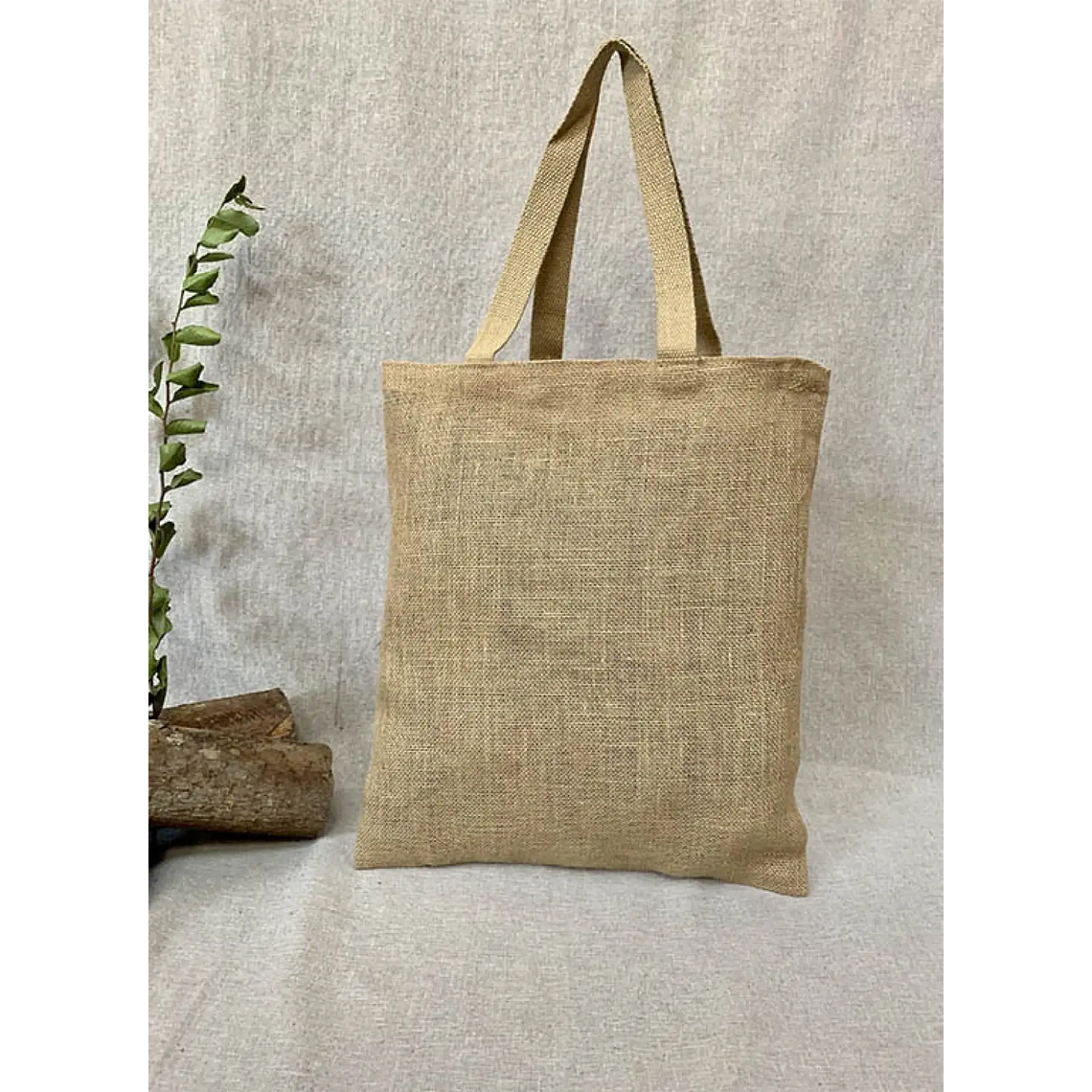 Bolsa de yute natural 35 x 40 cm 2
