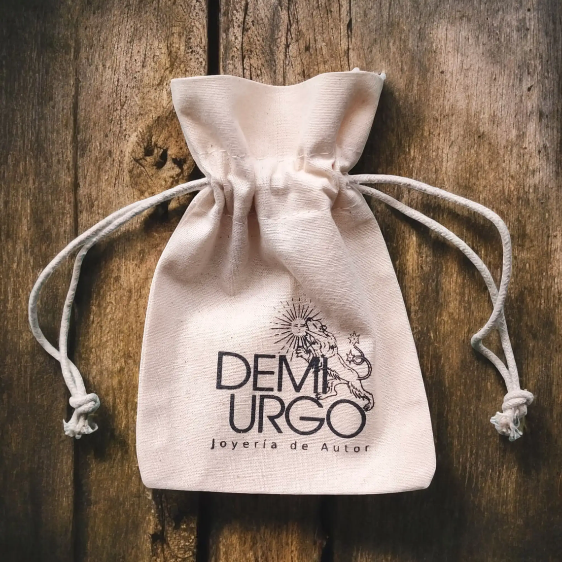 Saco de algodón 10 x 15 cm 6 onzas Natural 4