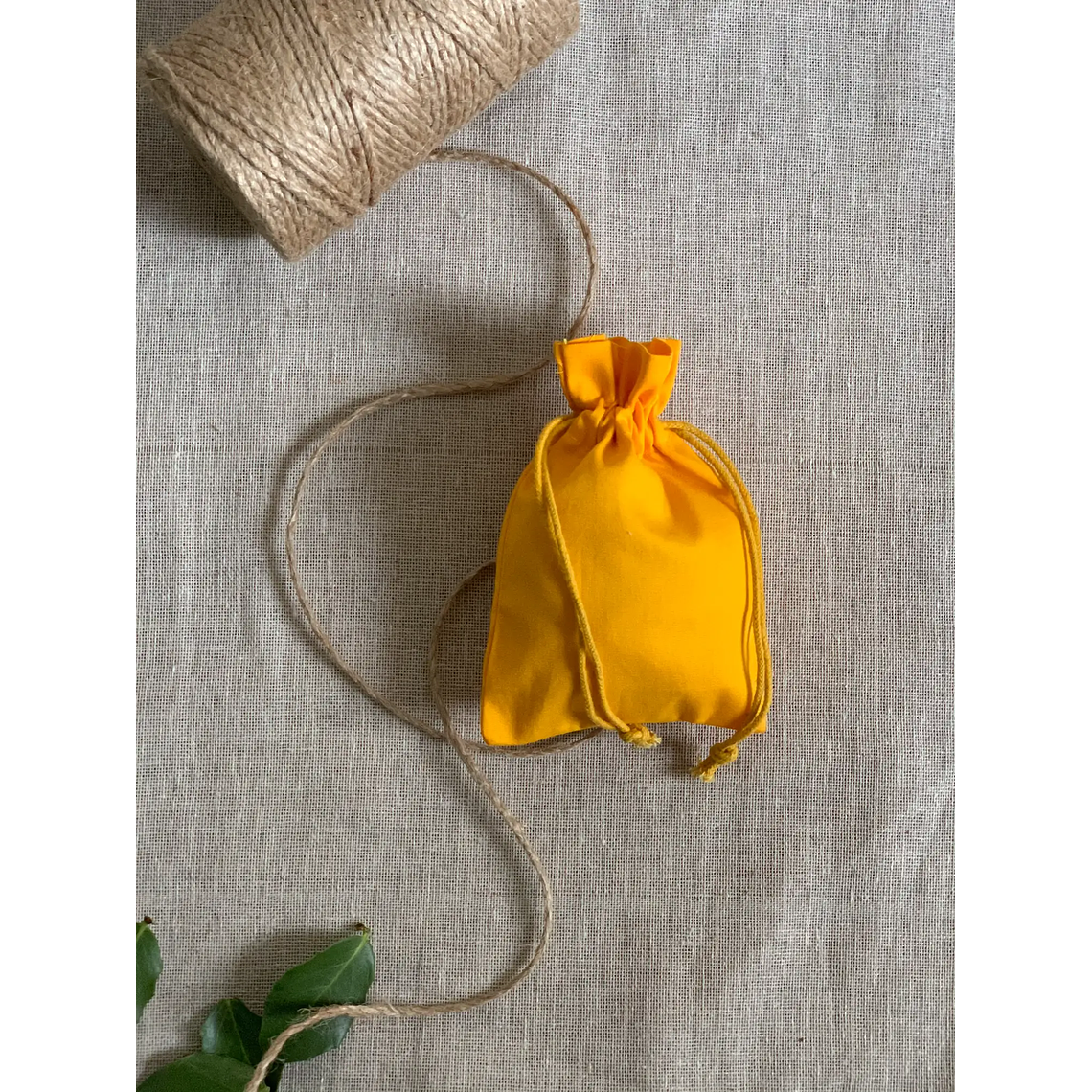 Saco de algodón 10 x 15 cm en colores 2