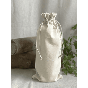 Saco de algodón 33 x 15 cm 6 onzas – Natural