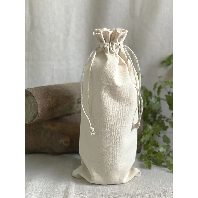 Saco de algodón 33 x 15 cm 6 onzas – Natural 2