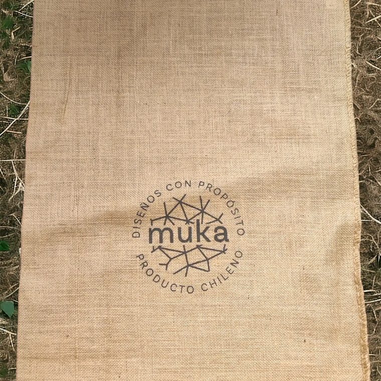 Saco de arpillera de yute 60 x 90 cm 2