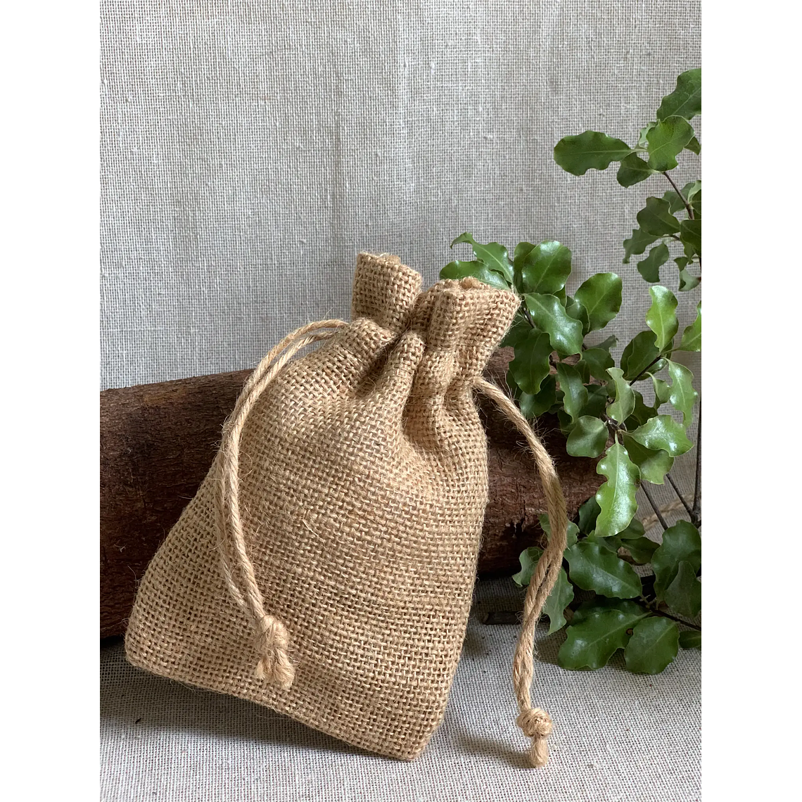 Saco de yute 10 x 15 cm 2