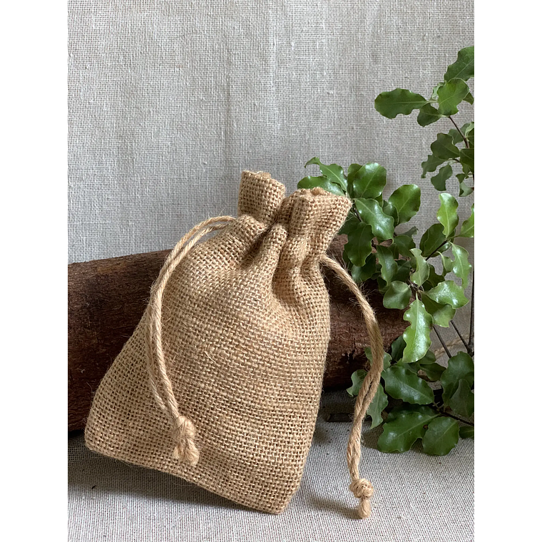 Saco de yute 10 x 15 cm 2