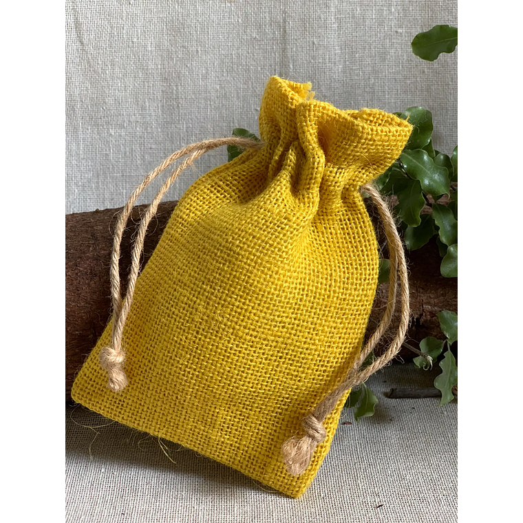 Saco Yute 10 x 15 cm. Colores 3