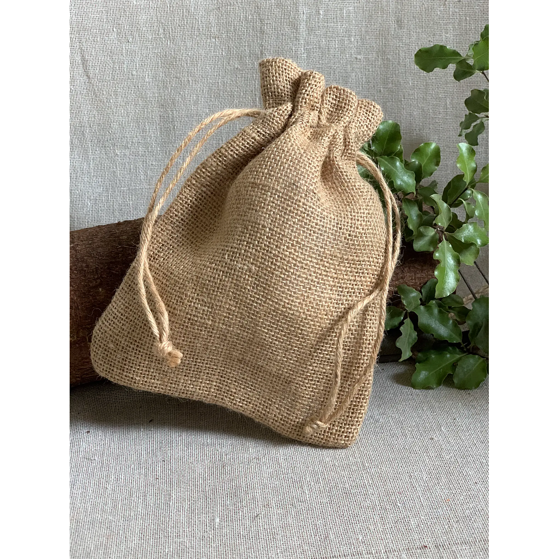 Saco de yute 14 x 19 cm 3