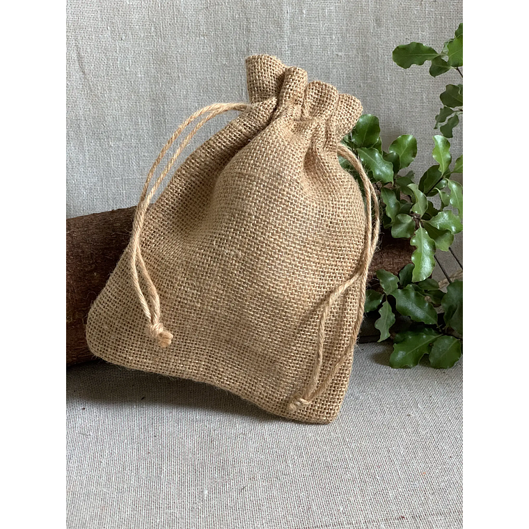 Saco de yute 14 x 19 cm 3