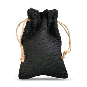 Saco de yute 14 x 19 cm en colores