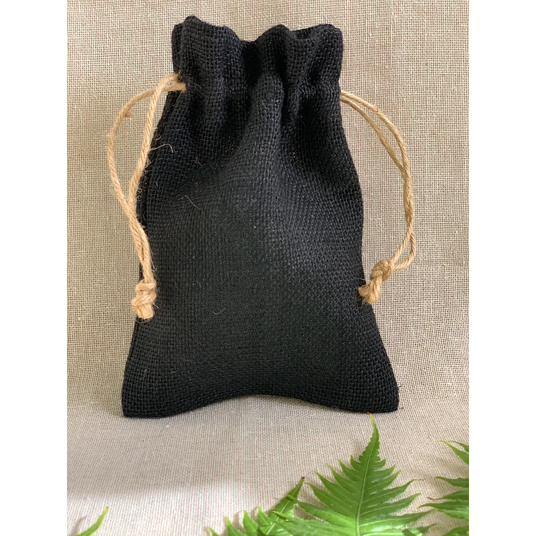 Saco de yute 14 x 19 cm en colores 6