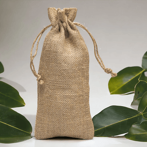 Saco de yute 25 x 10 cm