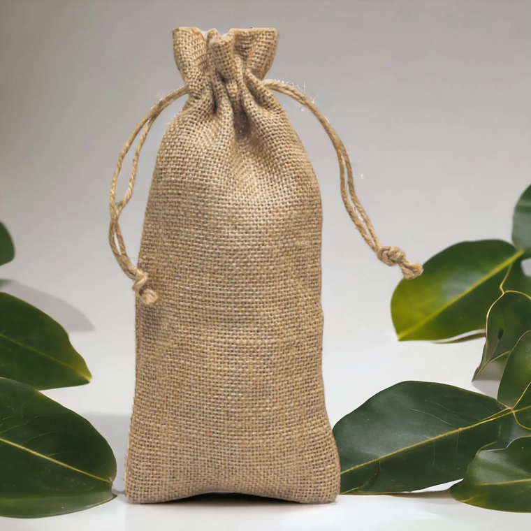 Saco de yute 25 x 10 cm 2